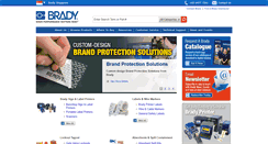 Desktop Screenshot of bradyid.com.sg